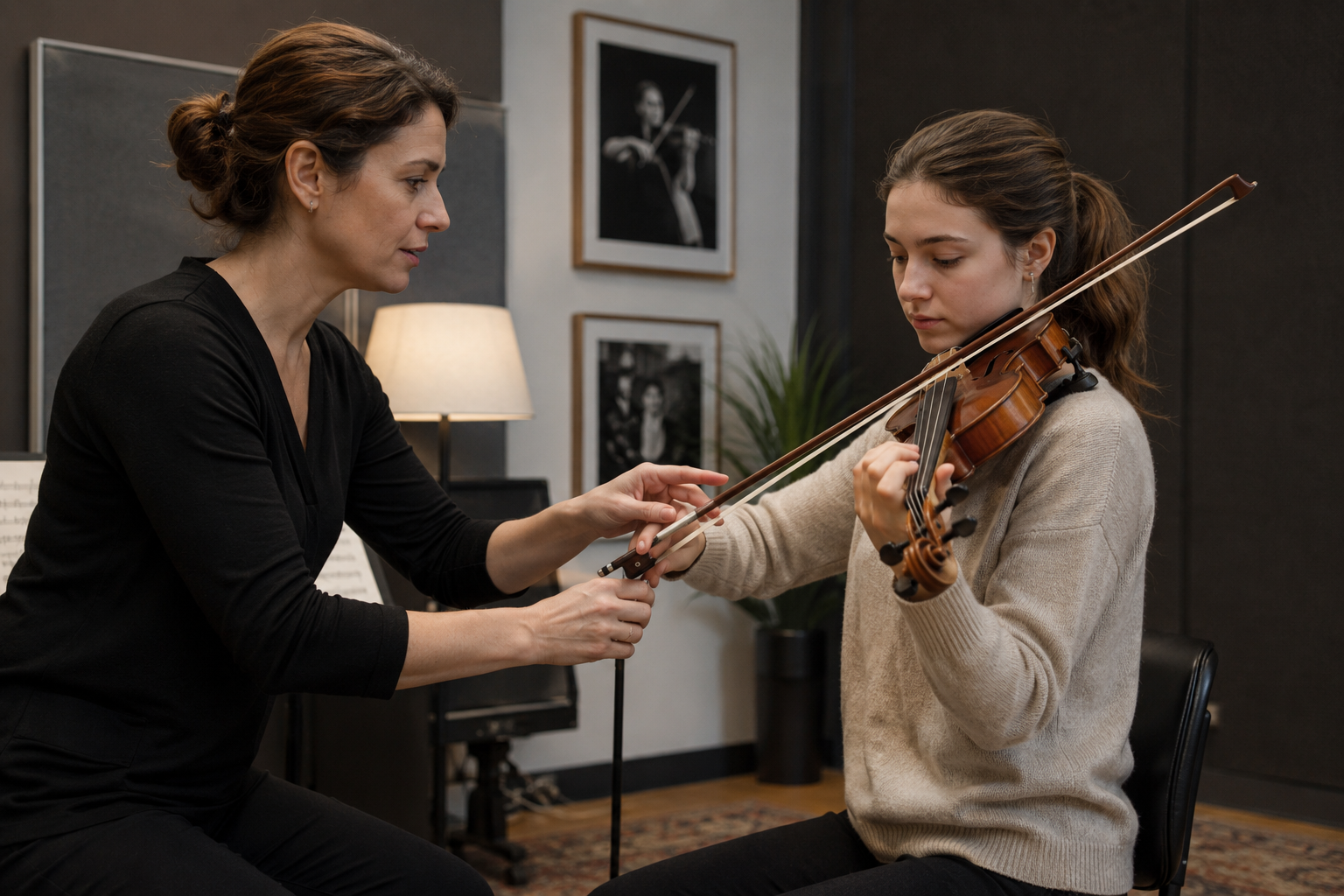 LeGrand Music Studios violin lesson